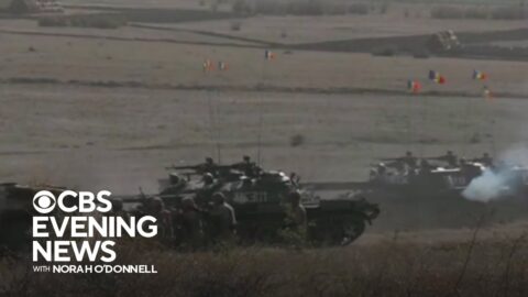 Wars and Rumors of Wars - NATO deployment with U.S. troops - CBS Evening News October 21st 2022